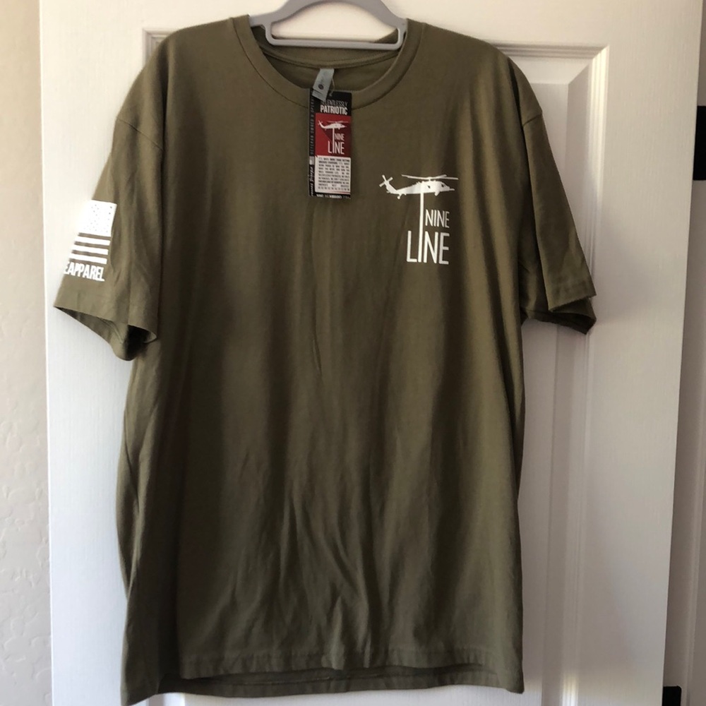 Nine Line NWT XL Men's Olive T-Shirt